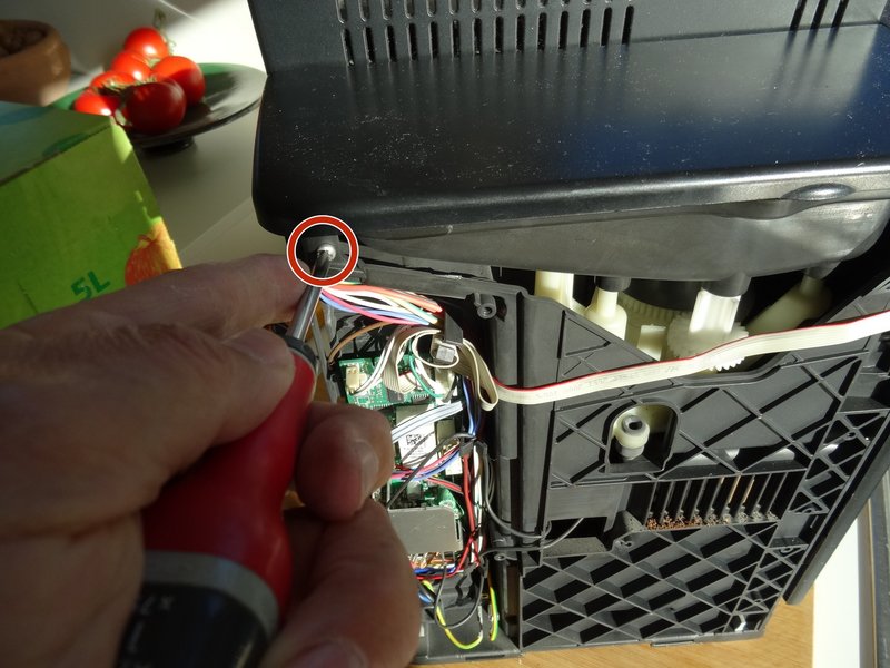 Step 7: Remove top cover