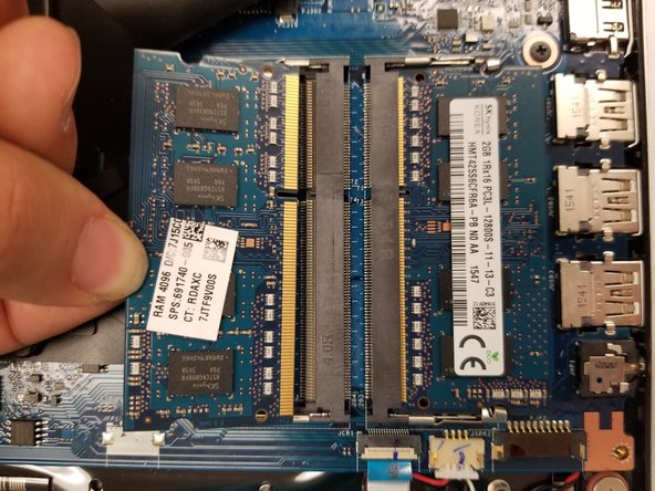 HP Envy m6-p114dx Ram Replacement, Ram: step 4, image 3 of 3