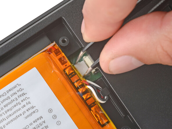 Logitech Pro X 60 Battery Replacement, Disconnect the battery: step 6, image 3 of 3