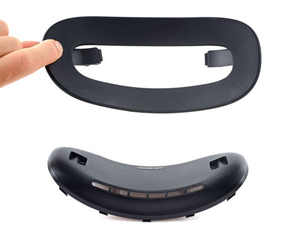 HTC Vive XR Elite Rear Padding Replacement, Remove the rear padding: crwdns2935265:09crwdnd2935265:03crwdnd2935265:03crwdne2935265:0