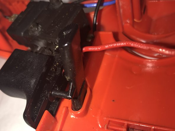 Black and Decker PS1800  Actuator Fwd/Rev Replacement: crwdns2935265:04crwdnd2935265:02crwdnd2935265:03crwdne2935265:0