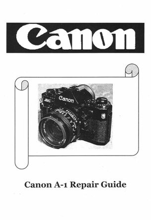 Canon A 1 Repair Guide - iFixit