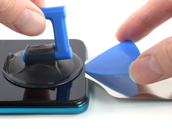 Xiaomi Redmi Note 9S Screen Replacement, Insert an opening pick: step 19, image 2 of 3