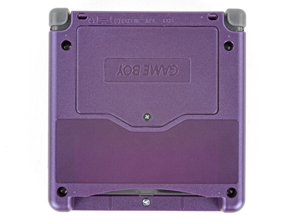 How to Reshell Your Game Boy Advance SP, Tighten the battery cover screw: crwdns2935265:068crwdnd2935265:02crwdnd2935265:02crwdne2935265:0