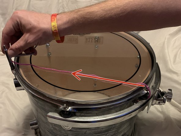 Drum Head Replacement: 5 단계, 이미지 3개 중 3개