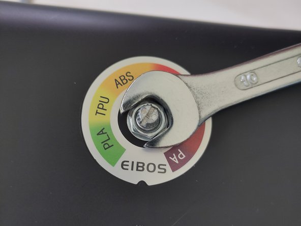 Eibos Easdry heating system replacement, Remove the potentiometer: crwdns2935265:06crwdnd2935265:03crwdnd2935265:03crwdne2935265:0