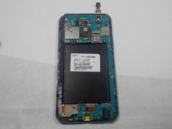 LG Stylo 3 Plus Speaker Replacement, Front Camera: step 5, image 2 of 2