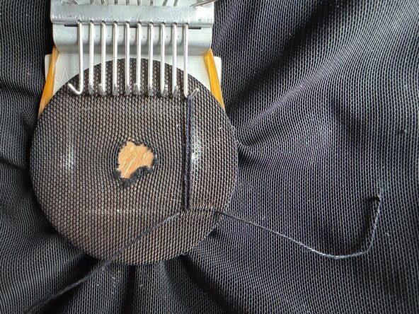 Woven Darning with a Speedy Weave, Continue the warp: crwdns2935265:07crwdnd2935265:02crwdnd2935265:03crwdne2935265:0