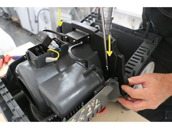 Sterwins HC 150 bar cleaner pump replacement, Attach the pump motor: step 13, image 2 of 3