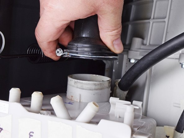 LG Front Load Washing Machine Detergent Dispenser Replacement, Disconnect the dispenser: crwdns2935265:013crwdnd2935265:03crwdnd2935265:03crwdne2935265:0