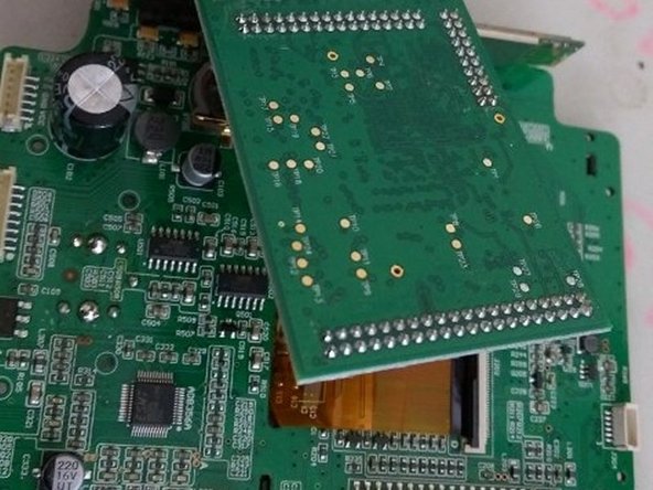 Grace Digital Mondo LCD Replacement & Part #s, Remove Daughter (Audio?) Board: crwdns2935265:09crwdnd2935265:03crwdnd2935265:03crwdne2935265:0