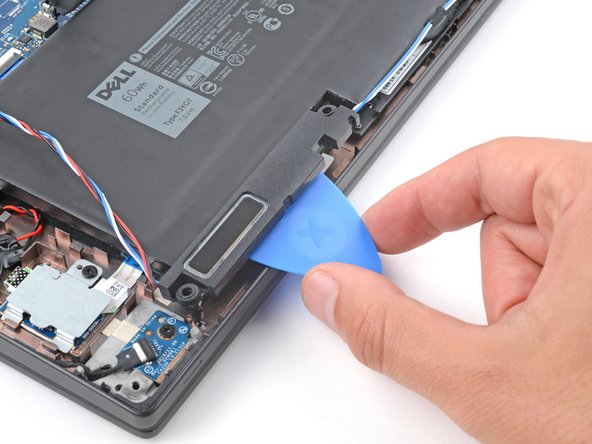 Dell Latitude 7490 Speakers Replacement, Pry up the speakers: Schritt 11, Bild 2 von 3