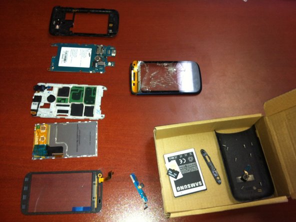Samsung Galaxy W SGH-T679M Front Glass/Digitizer Replacement