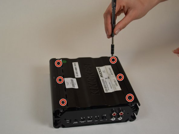Kicker CXA300.1 Capacitor Replacement: step 3, image 1 of 2