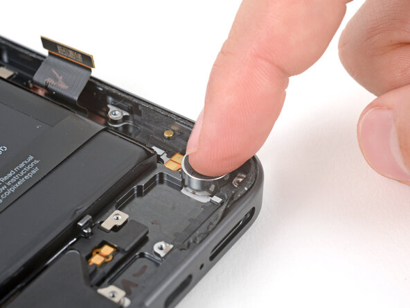 Google Pixel 9a Vibration Motor Replacement, Install the vibration motor: step 32, image 3 of 3
