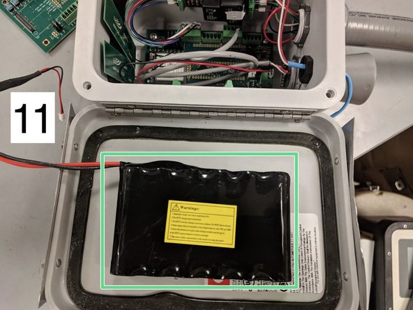 Autosampler Node Wiring  (For Old Version), Tidy up the enclosure: шаг 6, изображение 2 из 3