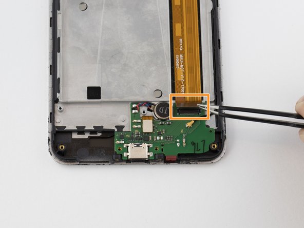 Orbic Wonder Screen Replacement, Charging Port Circuit Board: step 8, image 2 of 3