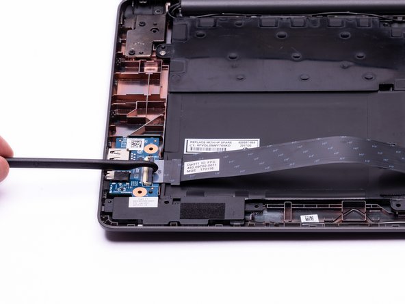 HP Chromebook 11-v019wm Battery Replacement: step 13, image 2 of 3