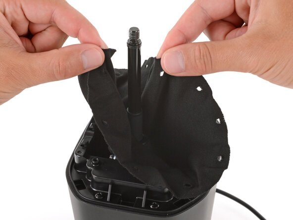 Logitech RS H‑Shifter USB Cable Replacement, Secure the gaiter: step 5, image 2 of 3