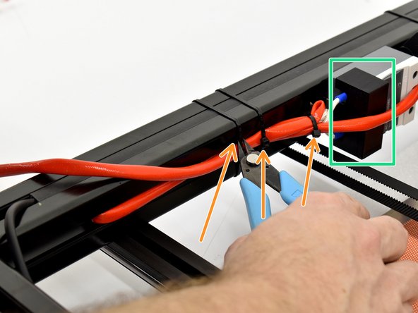 Raptor 2 / T REX 3 Cable Chain Update, Disassembly 1b-1c.: crwdns2935265:04crwdnd2935265:02crwdnd2935265:03crwdne2935265:0