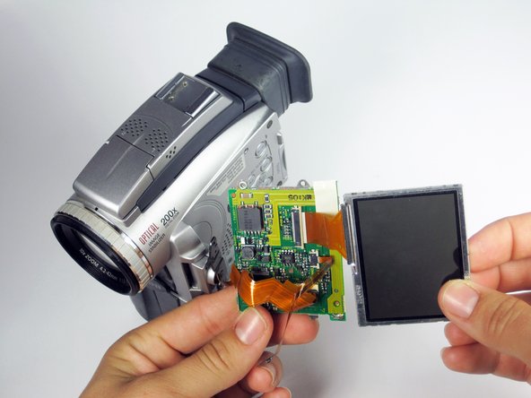 Canon Optura 100MC LCD Screen and Glass Screen Replacement: crwdns2935265:011crwdnd2935265:02crwdnd2935265:02crwdne2935265:0