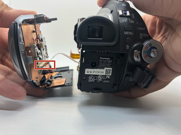 Panasonic VDR-D220 DVD Viewfinder Replacement: crwdns2935265:010crwdnd2935265:02crwdnd2935265:03crwdne2935265:0