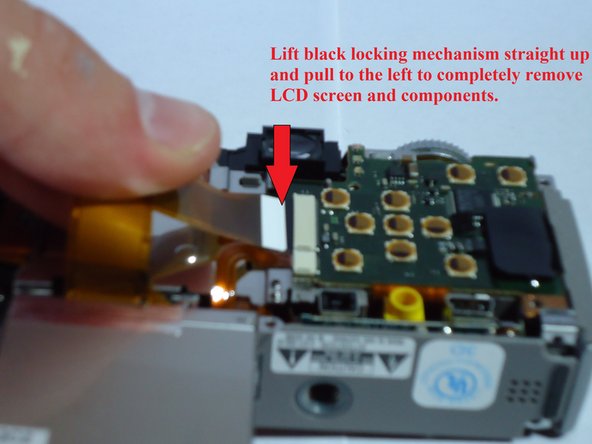 Replacing the Sony Cyber-shot DSC-P10 Built-in Flash: crwdns2935265:03crwdnd2935265:03crwdnd2935265:03crwdne2935265:0