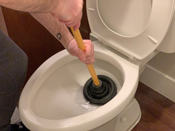 How to Unclog a Toilet: step 6, image 2 of 3