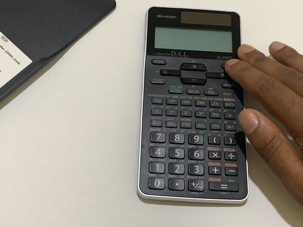 Sharp EL-546XT Battery Replacement: crwdns2935265:09crwdnd2935265:02crwdnd2935265:03crwdne2935265:0