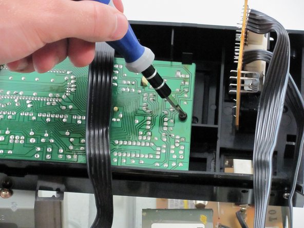 Onkyo TX-800 Button Pins Repair, Logic board: crwdns2935265:07crwdnd2935265:03crwdnd2935265:03crwdne2935265:0