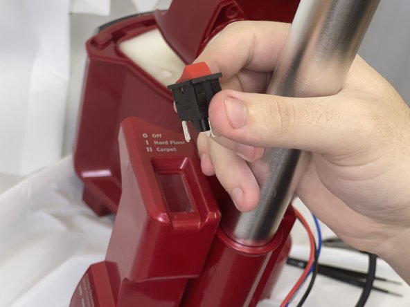 Shark Navigator Lift-Away Zero-M Power Switch Replacement: crwdns2935265:05crwdnd2935265:03crwdnd2935265:03crwdne2935265:0