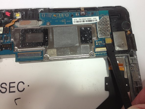 Samsung Galaxy Tab 10.1 Motherboard Replacement, Speakers and Antenna Connection: crwdns2935265:010crwdnd2935265:02crwdnd2935265:03crwdne2935265:0