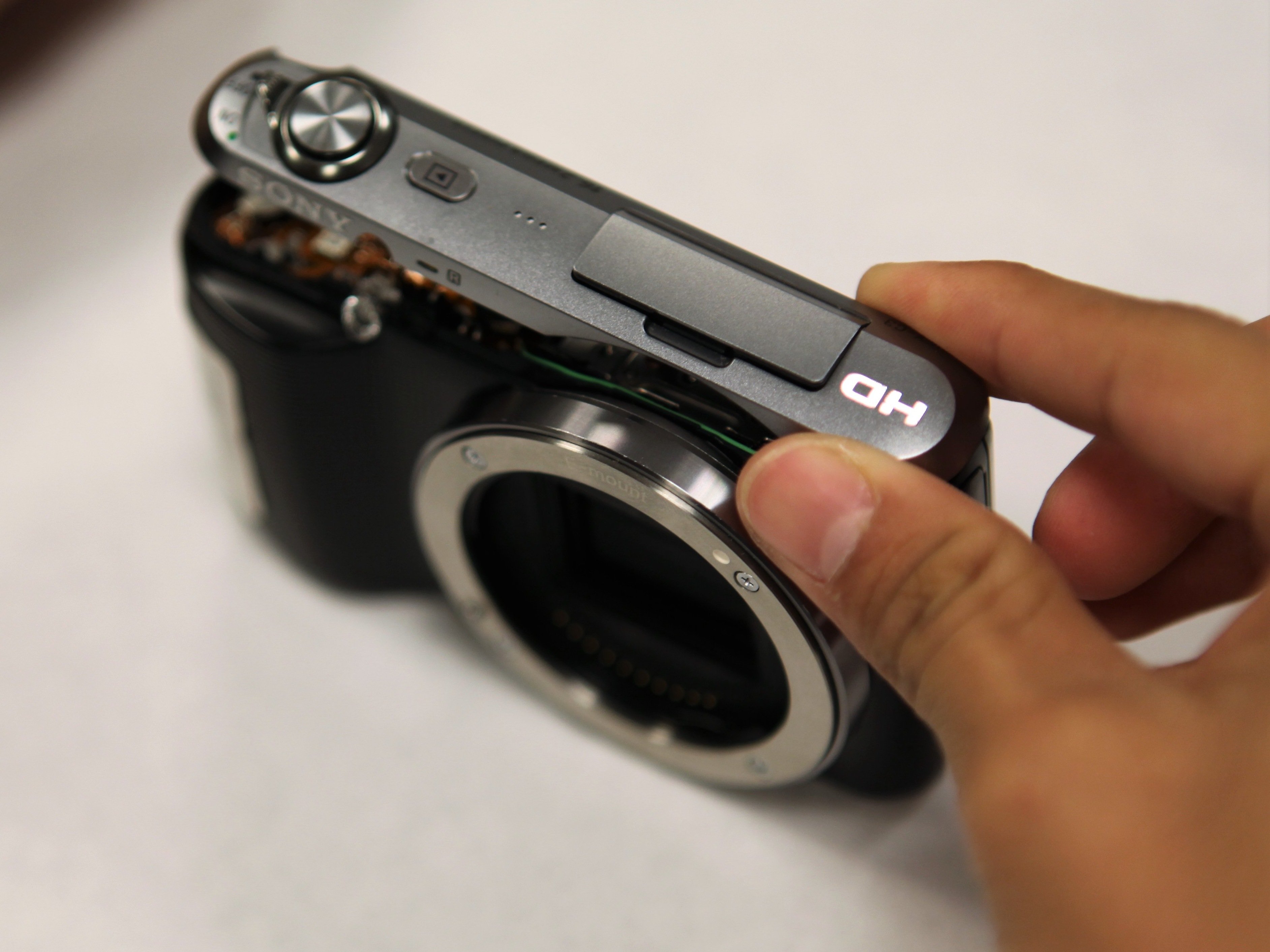 Sony Alpha NEX-C3 Top Panel Replacement - iFixit Repair Guide
