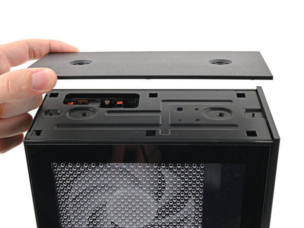 Framework Desktop CPU Fan Replacement, Remove the Top Panel: crwdns2935265:06crwdnd2935265:03crwdnd2935265:03crwdne2935265:0