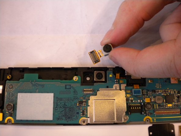 Samsung Galaxy Tab 8.9 Front Facing Camera Replacement, Remove Camera: crwdns2935265:07crwdnd2935265:02crwdnd2935265:03crwdne2935265:0