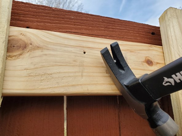 Wooden Fence Picket Replacement: step 3, image 2 of 3