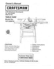 Craftsman 137.228010 store