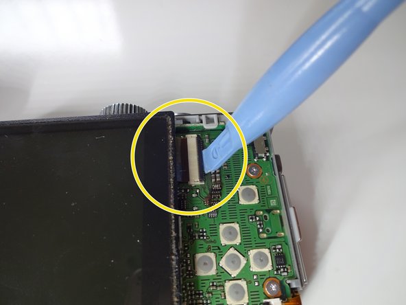 Panasonic Lumix DMC-ZS8 LCD Display Screen Replacement, Removing the LCD: crwdns2935265:04crwdnd2935265:02crwdnd2935265:03crwdne2935265:0