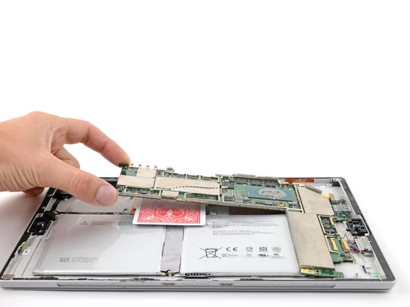 Microsoft Surface Pro 4 Motherboard Replacement, Remove the motherboard: crwdns2935265:051crwdnd2935265:02crwdnd2935265:03crwdne2935265:0