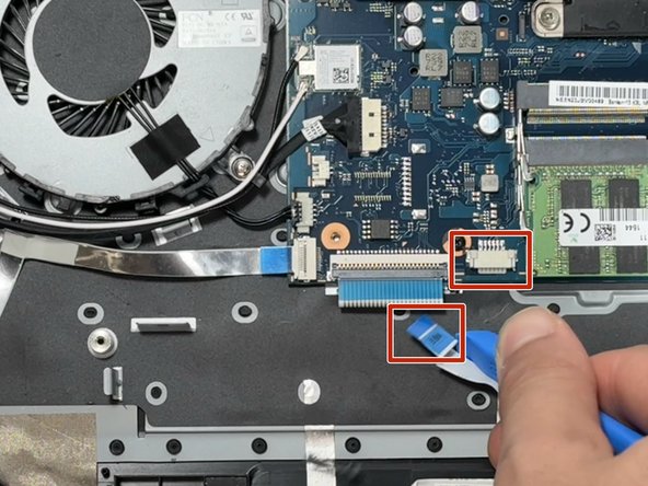 Samsung Notebook 5 NP530E5M Touchpad Button Board Replacement, Touchpad Button Board: passo 7, immagine 2 di 2