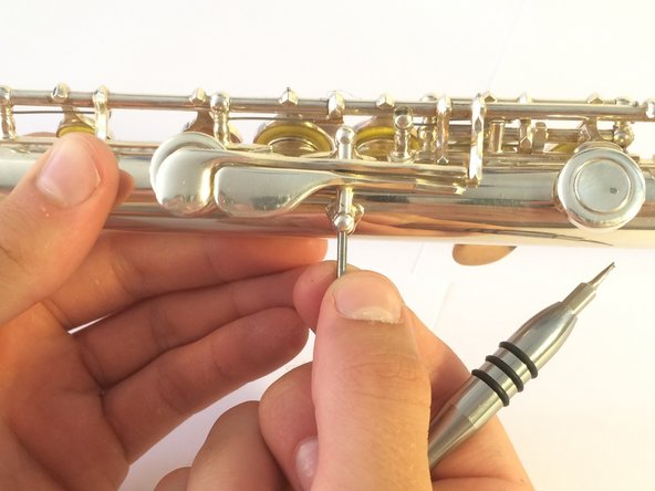 Repairing Flute Felt Key Pads: crwdns2935265:011crwdnd2935265:02crwdnd2935265:03crwdne2935265:0