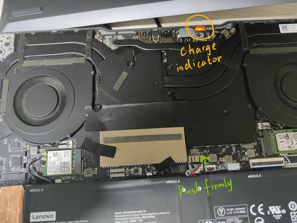 Lenovo Legion Slim 7 2021 Battery Replacement, Install new battery: crwdns2935265:06crwdnd2935265:03crwdnd2935265:03crwdne2935265:0