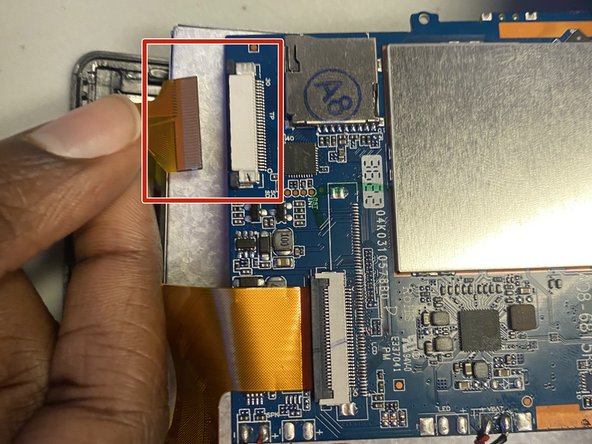 Contixo V9 Motherboard Replacement: passo 3, imagem 2 %32