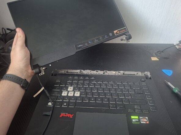 ASUS ROG Strix G15 G513 Screen Replacement: step 17, image 3 of 3