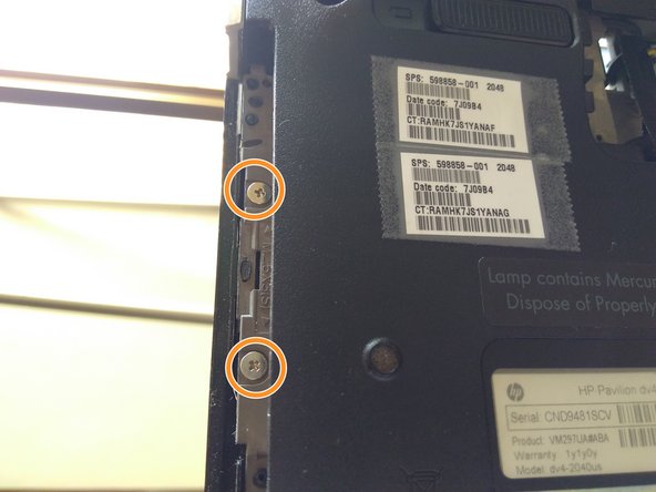 Desmontaje de laptop HP Pavilion dv4-2040us: crwdns2935265:010crwdnd2935265:02crwdnd2935265:03crwdne2935265:0