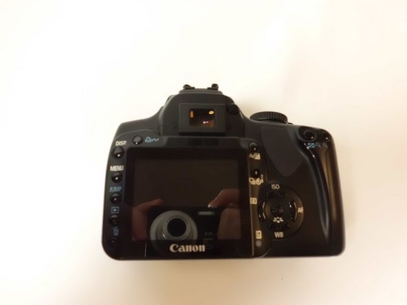 Canon EOS Rebel XTi Shutter Button Replacement, Top Cover: crwdns2935265:015crwdnd2935265:02crwdnd2935265:03crwdne2935265:0