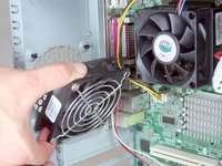 Removing HP Compaq dx2000MT Processor