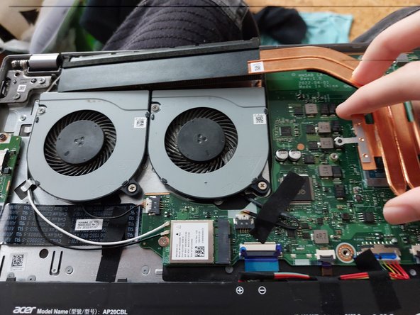 Acer Aspire A515-47 Thermal Paste Replacment, Putting back the HeatSink: crwdns2935265:06crwdnd2935265:02crwdnd2935265:03crwdne2935265:0