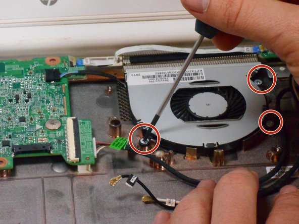 HP Chromebook 14-Q010DX Fan Replacement, Fan replacement for a HP Chromebook: crwdns2935265:06crwdnd2935265:02crwdnd2935265:03crwdne2935265:0