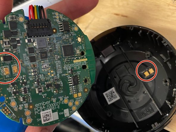 Ember Mug Battery (14 oz model) Replacement, Replace the Battery: crwdns2935265:06crwdnd2935265:03crwdnd2935265:03crwdne2935265:0